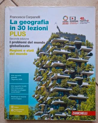 La geografia in 30 lezioni plus ISBN 9788808402035