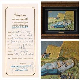 Quadro Van Gogh "Siesta"  30x40 tiratura limitata
