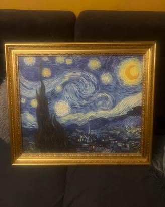 Riproduzione notte stellata di van gog