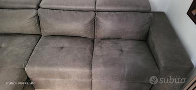 divano contenitore  penisola come nuovo