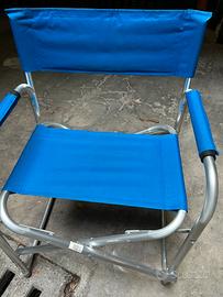 Sedie regista da esterno