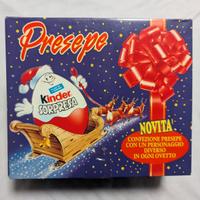 Presepe Kinder vintage del 1997 da montare