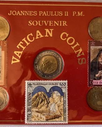 VATICAN Pope Joannes Paulus II P.M. 2 Souvenir Set