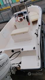 barca open  con 40 Suzuki 4tempi 