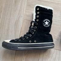 converse stivali da donna con pelliccia