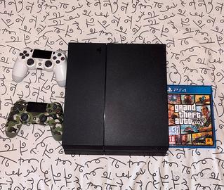 Ps4 fat 500gb + 2 controller + Gta 5