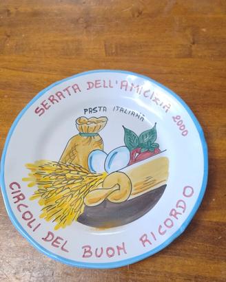 Piatto Buon Ricordo "Serata dell'Amicizia 2000" re