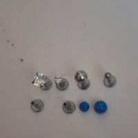 Piercing, varie misure e gioiello