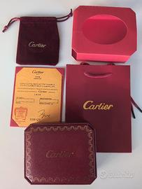 confezione per gioielli Cartier 