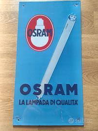 Targa Pubblicitaria Osram