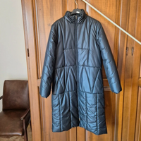 Piumino lungo nero Brums giaccone 13 anni 158cm