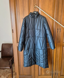 Piumino lungo nero Brums giaccone 13 anni 158cm