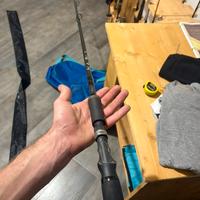 Canna casting luccio