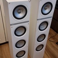 KEF Q500 Bianchi graffiati ma senza difetti 
