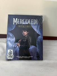 Mercoledì Addams gioco di carte Creature e reietti