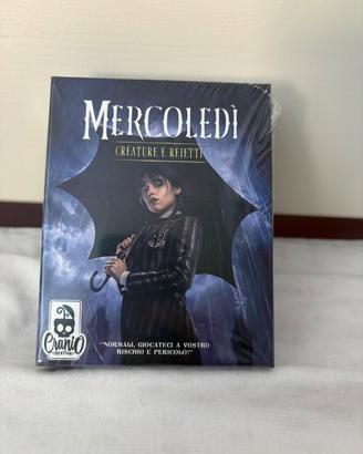 Mercoledì Addams gioco di carte Creature e reietti