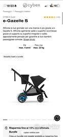 Cybex eGazelleS passeggino fratellare