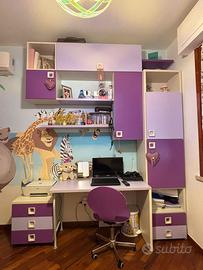 Mobile studio con scrivania