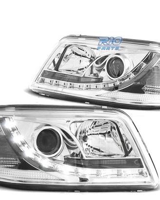 FARI PER VOLKSWAGEN VW T5 03-09 DAYLIGHT CROMATI