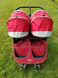 Passeggino gemellare sedute affiancate CITY JOGGER