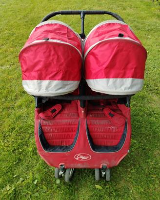 Passeggino gemellare sedute affiancate CITY JOGGER