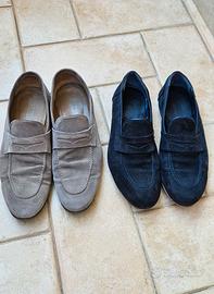 Mocassini Uomo in Camoscio Made Italy n 43-DA € 39
