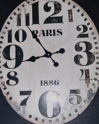 Orologio da muro in legno