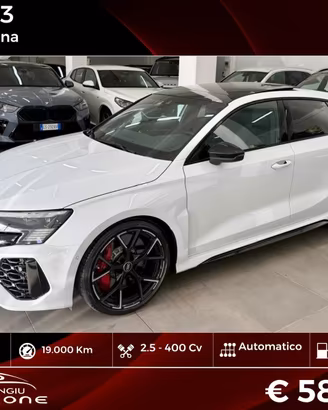 Audi RS 3 SPB TFSI quattro S tronic FINANZIABILE