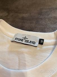 T-shirt Stone Island bianca