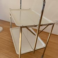 Carrello portaviande vintage anni 80