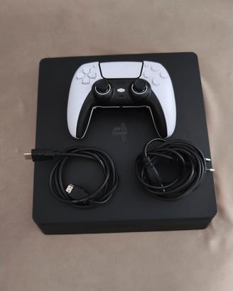 ps4 slim + controller wireless battletron 