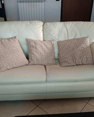  salotto in pelle