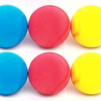 6 palline in gommapiuma ideali per giocare 