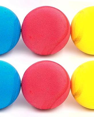 6 palline in gommapiuma ideali per giocare 