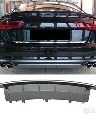 DIFFUSORE POSTERIORE S6 Look AUDI A6 4G C7 15-18