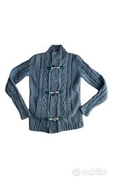 Giacca in lana grigia da uomo