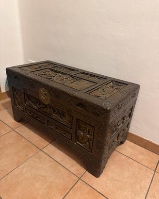 Baule Cinese di legno