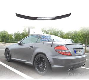 SPOILER MERCEDES SLK R171 04-11 LOOK AMG NERO LUCI