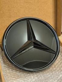 Logo anteriore Mercedes W177 / W205 / W118 - Nero