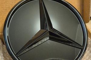 Logo anteriore Mercedes W177 / W205 / W118 - Nero