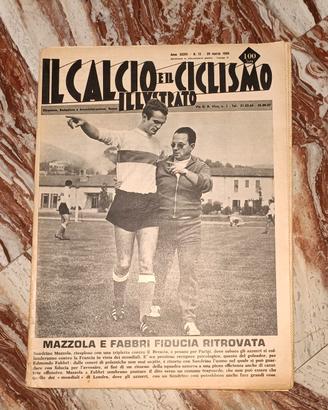 Calcio e ciclismo Illustrato 1966 Sandro Mazzola 