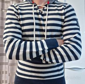 pullover con cappuccio Tommy Hilfiger Taglia S 