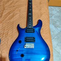 PRS SE Custom 24 Faded Blue Burst (left handed)