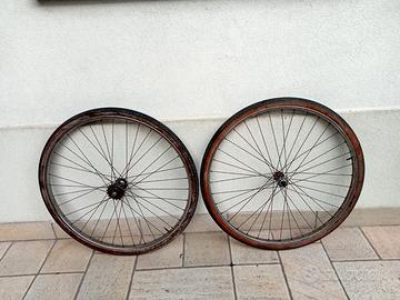 Coppia ruote 26" con camere d'aria