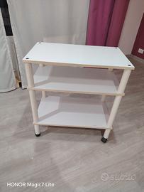 Carrello in legno multiuso