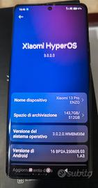 XIAOMI  13 PRO 12gb ram+ 512gb rom