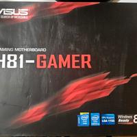 KIT: ASUS H81-GAMER + Intel i5-4690 + 4GB RAM 