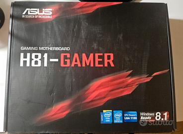 KIT: ASUS H81-GAMER + Intel i5-4690 + 4GB RAM 