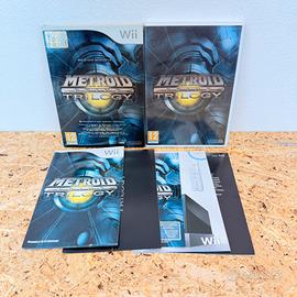 Metroid Prime Trilogy Wii completo in italiano
