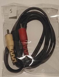 Adattatore cavo audio/connettore RCA maschio